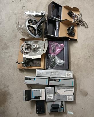 Gruppo Shimano 7970 nuovo doppia batteria