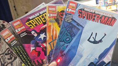 Fumetti MARVEL miles morales dall'1 al 4