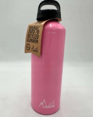 Borraccia Laken Alluminio 1L litro Rosa nuova