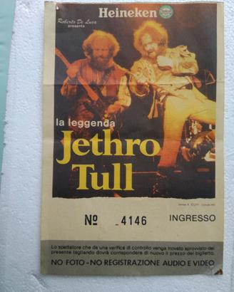 biglietto concerto Jethro Tull /collezione/musica/