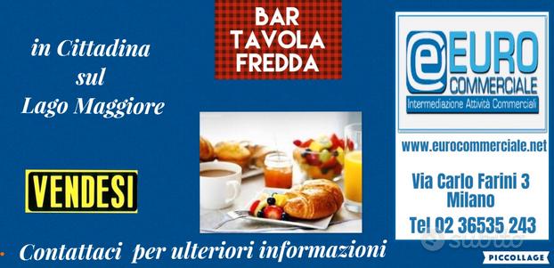 169/23 BAR t fredda in Cittadina sul lago Maggiore