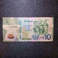 Banconota Ghana Cedis 10  Numismatica Autentica Ra