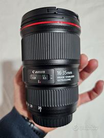 Canon 16-35 F4 L IS USM pari al NUOVO