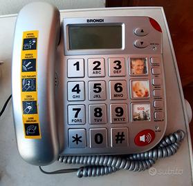 Telefono fisso con telecomando di SOS
