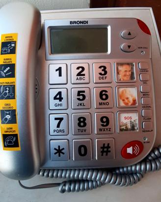 Telefono fisso con telecomando di SOS