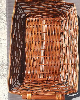 Cesto in vimini grande. 50x25 cm
