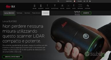 Laser scanner leica BLK 360 G2