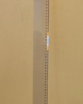 Riga 80 cm con goniometro incorporato