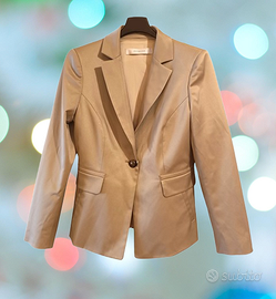 Giacca da donna in cotone color beige - Intrend
