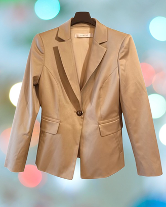 Giacca da donna in cotone color beige - Intrend