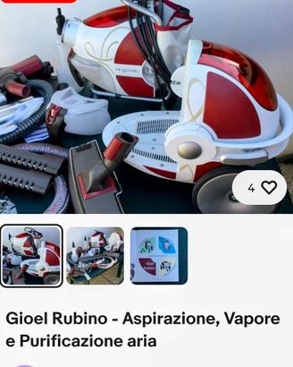 aspirapolvere a vapore