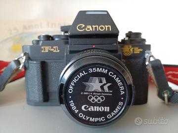 Canon F1 NEW olimpiadi los Angeles 1984 + obbietti