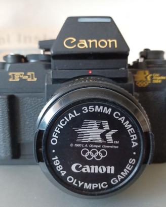 Canon F1 NEW olimpiadi los Angeles 1984 + obbietti