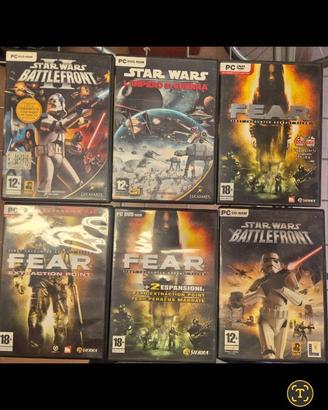 6 giochi pc anni 2004/2006