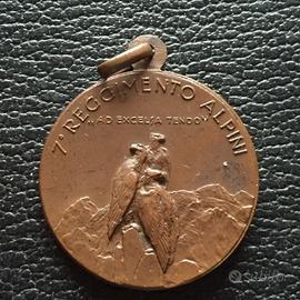 Medaglia in bronzo 7° Reggimento ALPINI