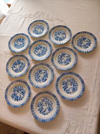 Set piattini dessert vintage porcellana Bavaria