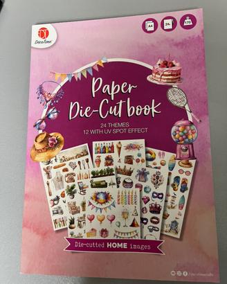 Stickers Home Paper Die-cut Book
