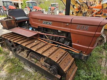 Fiat 805C trattore cingolato - affidabile, pronto 