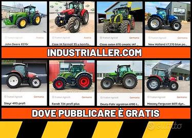 Trattori agricoli di tutte le marche