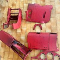 Mercedes SLK R170 Kit plastiche interne rosse