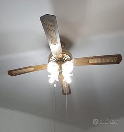 lampadario ventilatore luci e pale - Arredamento e Casalinghi In vendita a  Roma