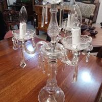 candelabro in cristallo 