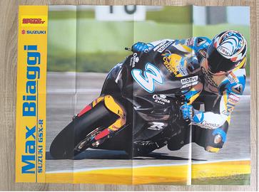 Poster - Max Biaggi - Suzuki - Yamaha