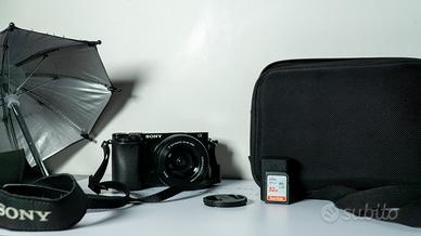 Sony Alpha 6000 Kit + Borsa +Sd32gb