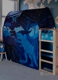 Tenda dinosauri per lettino kura