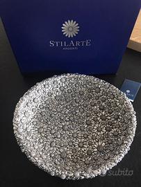 CentrotavolaSTILARTE“Margherita”27cm Argento NUOVO