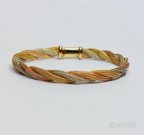 Bracciale in oro 18 kt gr. 16.20 scritta Filippini