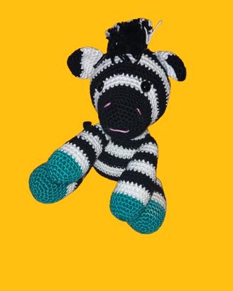 zebra amigurumi 🦓