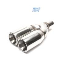 TERMINALE SCARICO DOPPIO TONDO GRANDE IN ACCIAIO I