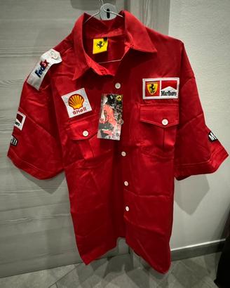 Camicia Vintage Ferrari F1 nuova con cartellino
