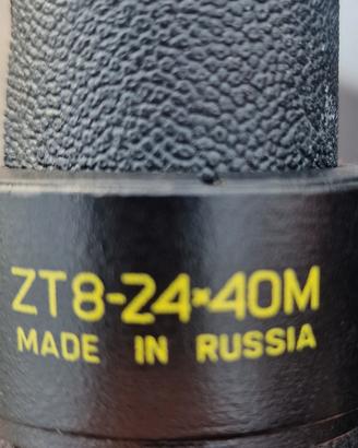 Cannocchiale Monocolo Russo ZT 8-24x40M 