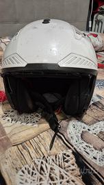 casco con mascherina 