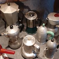 varie caffettiere retro' 