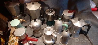 varie caffettiere retro' 