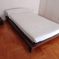 Letto stile tatami in legno Wenge’
