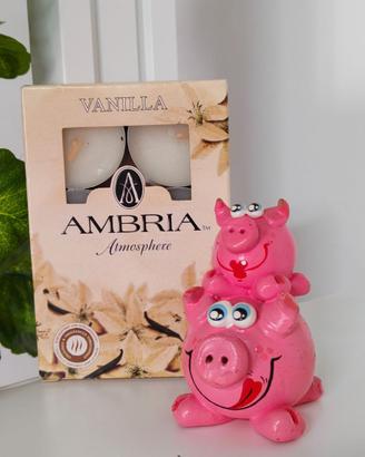 Candele alla vaniglia con fischietto