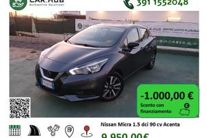 Nissan Micra 1.5 dCi 90 5 porte Acenta