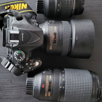 Nikon d5200 + obiettivi
