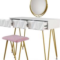 TOELETTA DA TRUCCO PETTINEUSE SPECCHIO LUMINOSO
