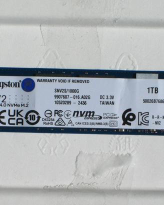SSD Kingston 1TB PCIe 4.0 NVME M.2