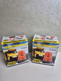 Coppia lampeggianti LED arancioni 12-30V LED-018  