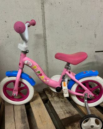 Bici bimba peppa pig