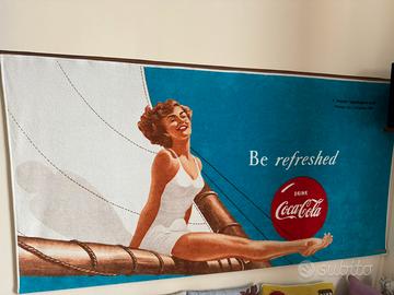 Telo mare Coca Cola 1989 vintage
