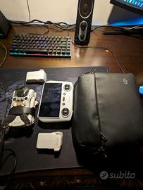 DJI Mini 3 Pro 2 batterie + una maggiorata