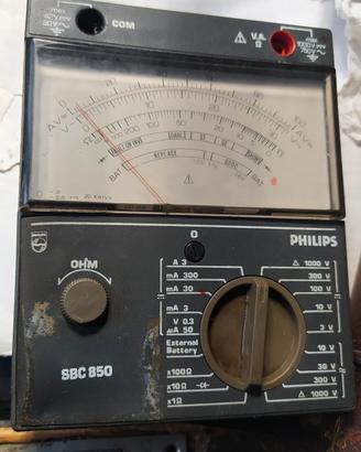 tester Philips analogico 