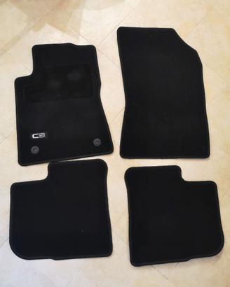 Set di tappettini in moquette Citroen C3 2016-2024